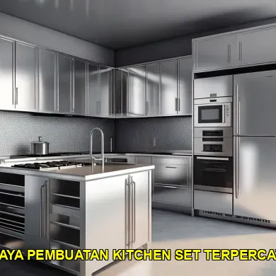 Cara Menghitung Biaya Pembuatan Kitchen Set di Klaten